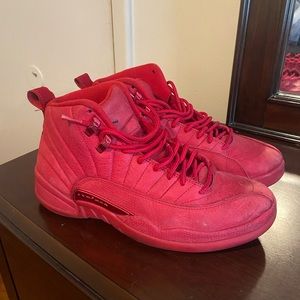 Jordan 12, size 8.5, red